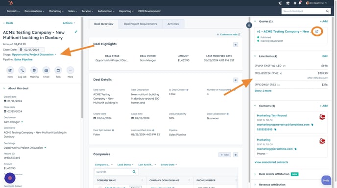 quote-published-deal-record-update